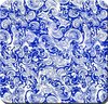Blue swirl abstract hydrographics water transfer printing film
