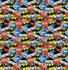 Minecraft Batman Lego Sticker bomb hydrographics design