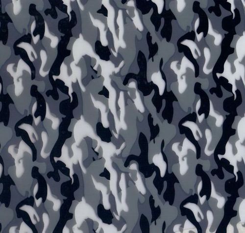 Grey Urban Camo Hydrographics water transfer printing film - Hydrographics  Australia Hydro Dipping Products