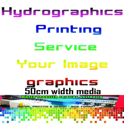 Hydrographics Printing World Wide Service CMYK 50cm width