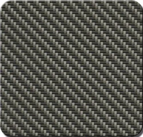 Realistic weave Carbon fibre Black semi transparent