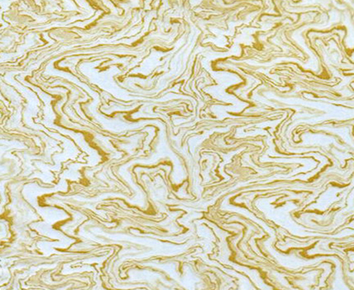 Gold Swirl transparent hydrographics pattern